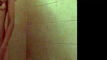 wanna watch this hot small tits model fuck in shower