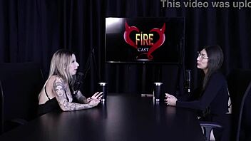 Watch Saucy Interview with Melina Khalifa on Porn Cast Brazil Part 4!