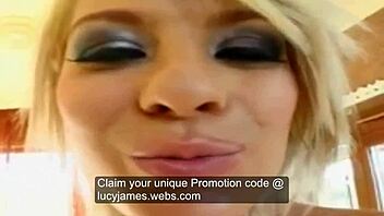 french maid lucy james blows and takes ass cock