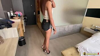 johntronx bangs tiny asian pussy doggy in hong kong