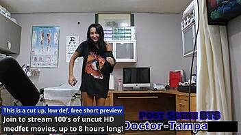 dr tampa tests zombae guinea pig pussy backstage