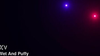 Sensual Ashley Ocean Orgasms Toying Purple Vibrator Deep