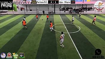 pariseofc vs wayra match ends in chaos