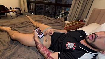 Threesome Anal Assfucking Double Penetration Face Fucking Cum Explosion!