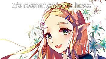 joi princess zelda uh i mean commands your strokes french