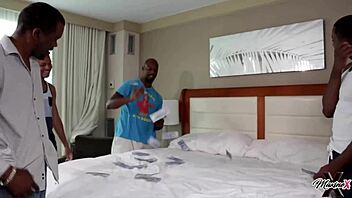 Cheating milfs Maxine X Selah Rain Xaya Lovelle milk six studs wildly