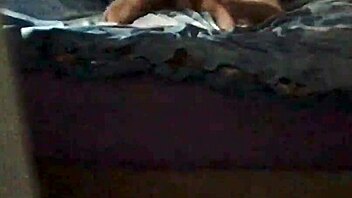 Chubby milf babysitter takes dick deep missionary pounding