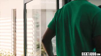 liz jordan lifts petite ass on rocket power's black cock