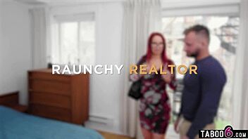 french realtor mature seduces client during house viewing