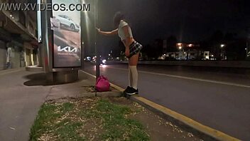 Shemale Deepthroats Saliva-Drenched Pitos Doorstep Service! 🍆💦👅🔥