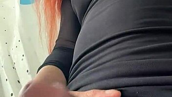 horny ladyboy with huge cock hunts big asses to pound