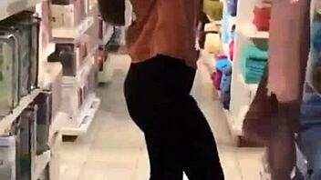 Martina's First Intense Ride on Favorite Vibrating Toy