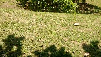 with my blonde emo friend at a southern nudist beach, then playful outdoor fun