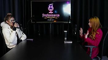 jhocy preliminares podcast compilado with bia hot in sheer red 😘🔥