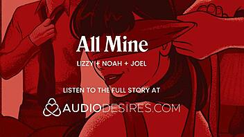 Surprise blindfolded wife dp shared with friend swallows all