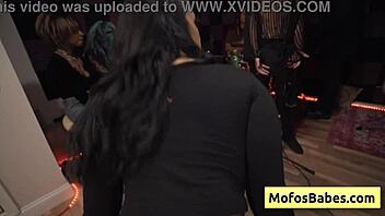 Sound guy, you ready for my natural big tits riding your big cock backstage?