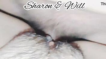 bedroom heels latina milf pussy clit teased then fucked while hubby's away