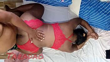 preta safada moans loud on my fat cock with hairy pussy dripping cum reveillon