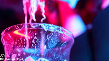 check out these sexy redhead feet crushin cup noodles all dirty