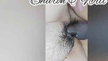 bedroom heels latina milf pussy clit teased then fucked while hubby's away