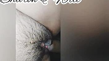 bedroom heels latina milf pussy clit teased then fucked while hubby's away