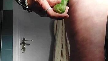 i crave stuffing my wet pussy with that thick cucumber