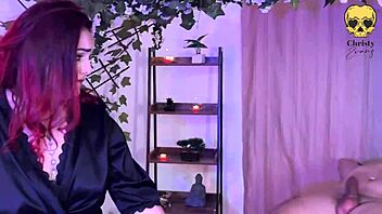 Secret work surprise leads to wild oiled cum swap session