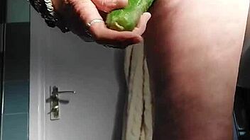 i crave stuffing my wet pussy with that thick cucumber