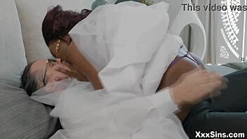 imagine hiding under her wedding dress for secret deepthroat fun