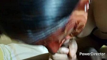 White Babe Sucks Dick All Xmas Night Long!