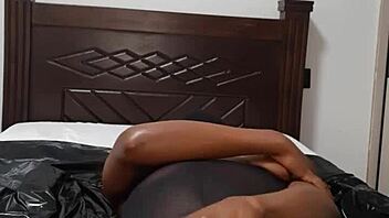 massaging fingering wet pussy hole close up solo masturbation session