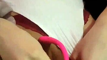 Martina's First Intense Ride on Favorite Vibrating Toy