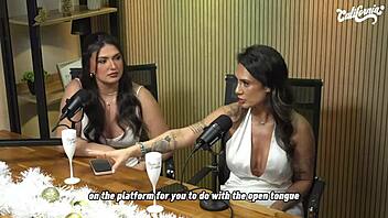 california tv chats with three busty brazilian latina tattoo muses