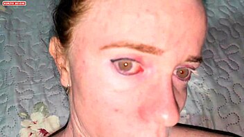 Big cock destroys tight pussy and ass of busty young slut