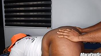 Black Couple's Horny Amateur Doggy Pound Fest
