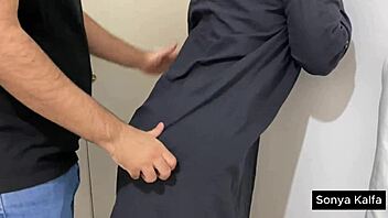 watch horny hijab secretary's wet pussy pounded in steamy homemade compilation