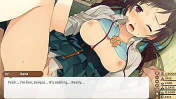 japanese asian babe savors chocolate love in elections route