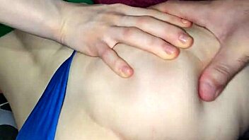 Russian couple tries intense anal session at home