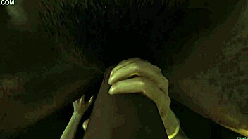 girl's pov virtual blowjob ends with hot swallow