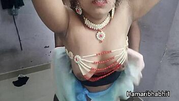 hot desi bhabhi gets her juicy ass fucked hard in saree