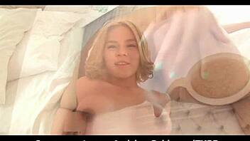 blonde ladyboy lorla teen bareback ass to mouth big cock pov shemale hardcore