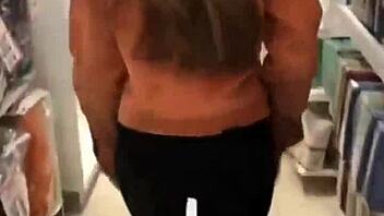 Martina's First Intense Ride on Favorite Vibrating Toy