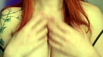 Redhead babe's lipstick joi breaks your nnn streak