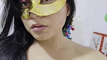 Fat perverted guy sneaks into young Latina's apartment and pounds her pussy doggystyle relentlessly