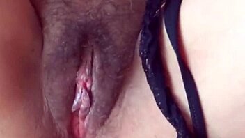 mature beauty with huge hairy pussy watches jerk off then begs for hot cumshot