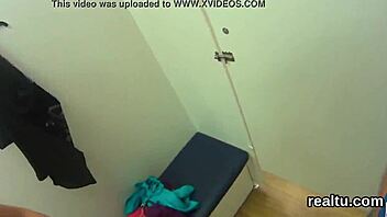 Czech sweetie teased into supermarket POV pounding