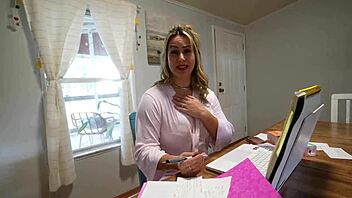 hot milf mommy rides my huge cock doggystyle