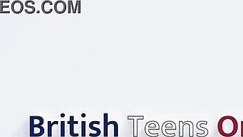 The cheeky teen student casually tells you how to stroke your cock with her toys on