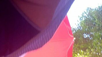 street upskirt reveals sexy panties