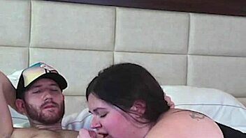 suck and fuck this fat bbw's big tits raw!